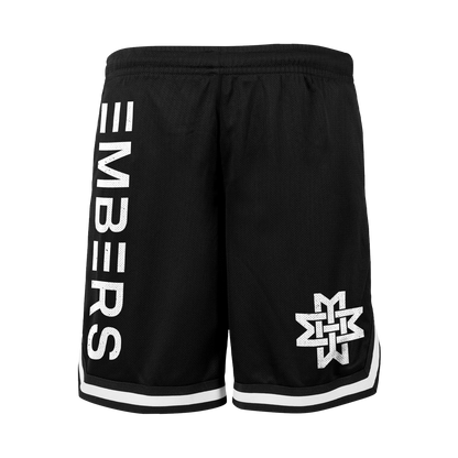 Two-Tone Mesh Shorts