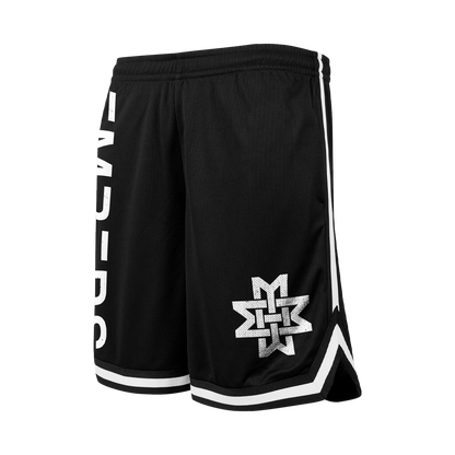 Two-Tone Mesh Shorts
