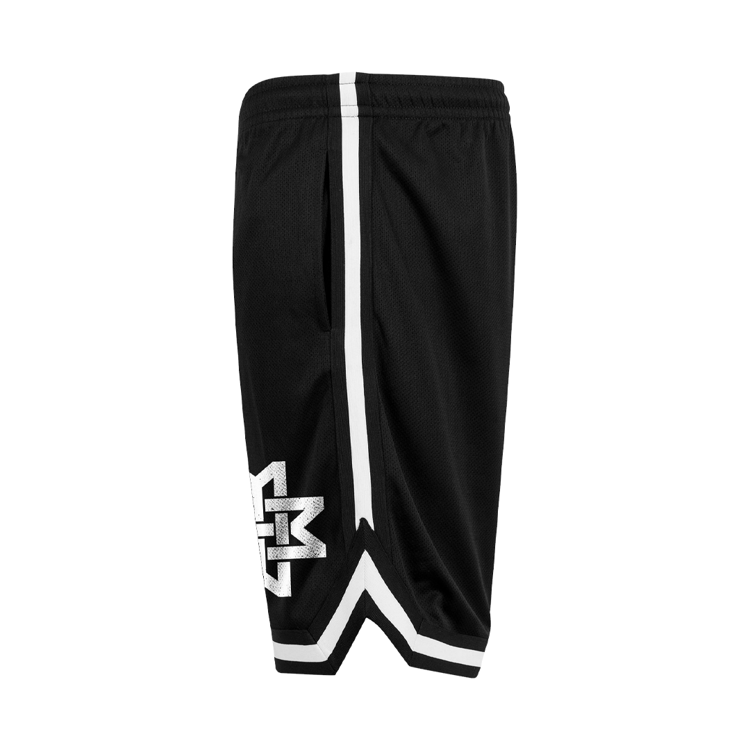 Two-Tone Mesh Shorts