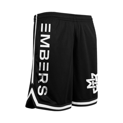 Two-Tone Mesh Shorts