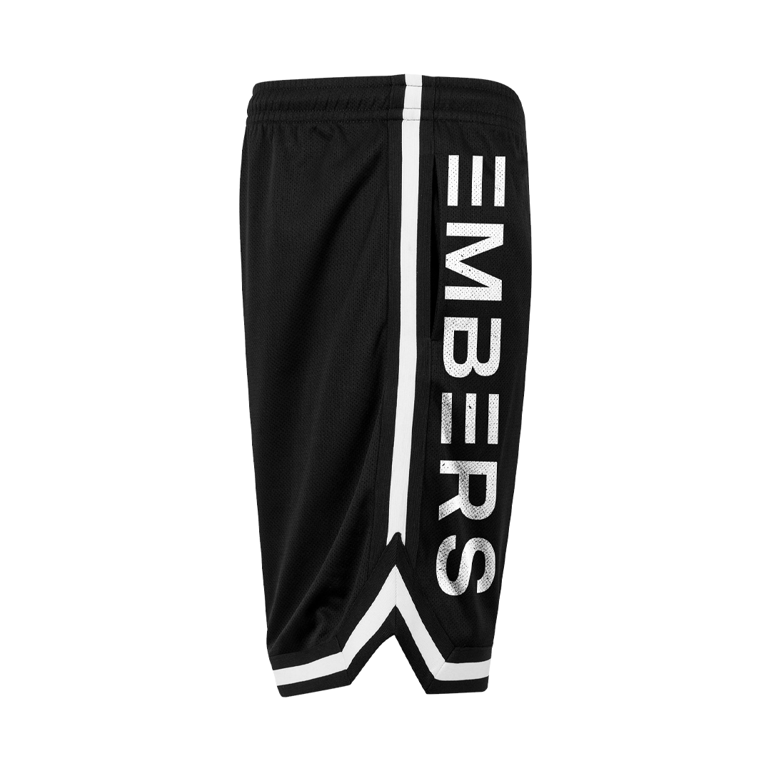 Two-Tone Mesh Shorts